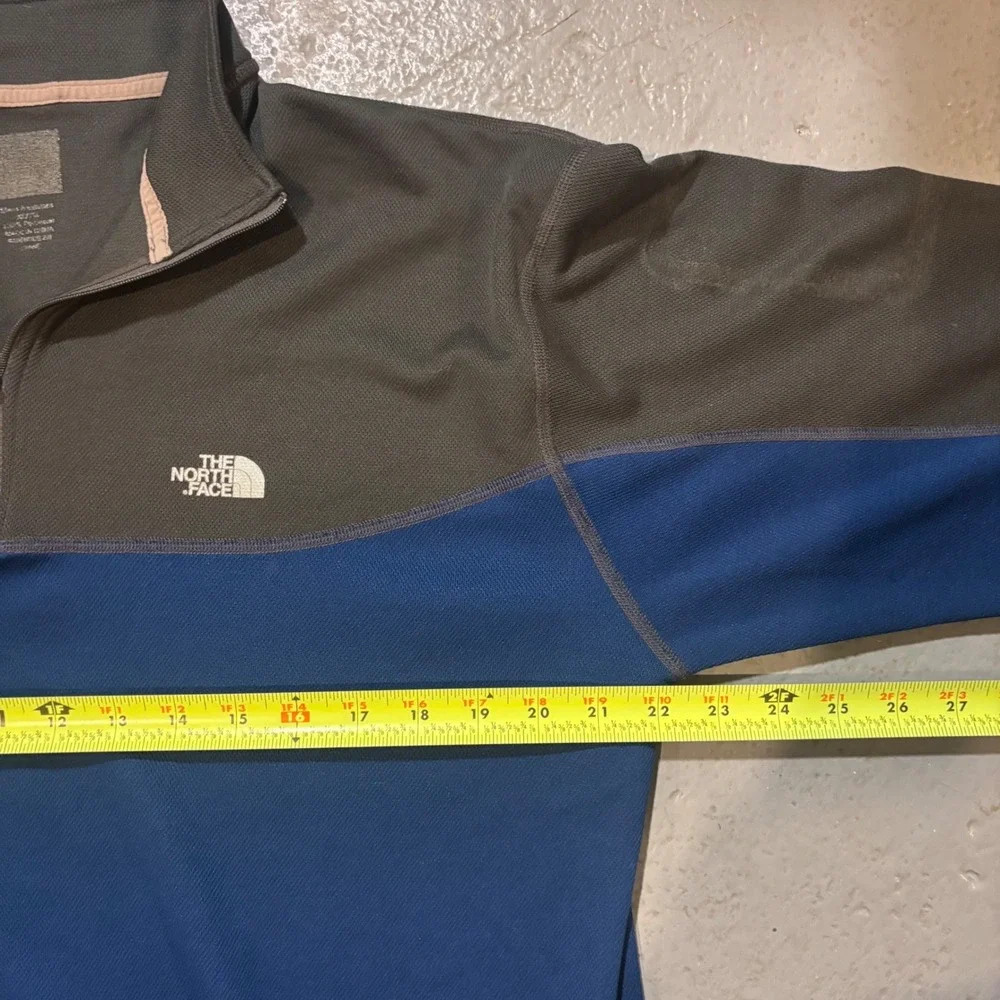 The North Face Pullover Men XL Blue Good Flight Series VaporWick 1/4 Zip Top